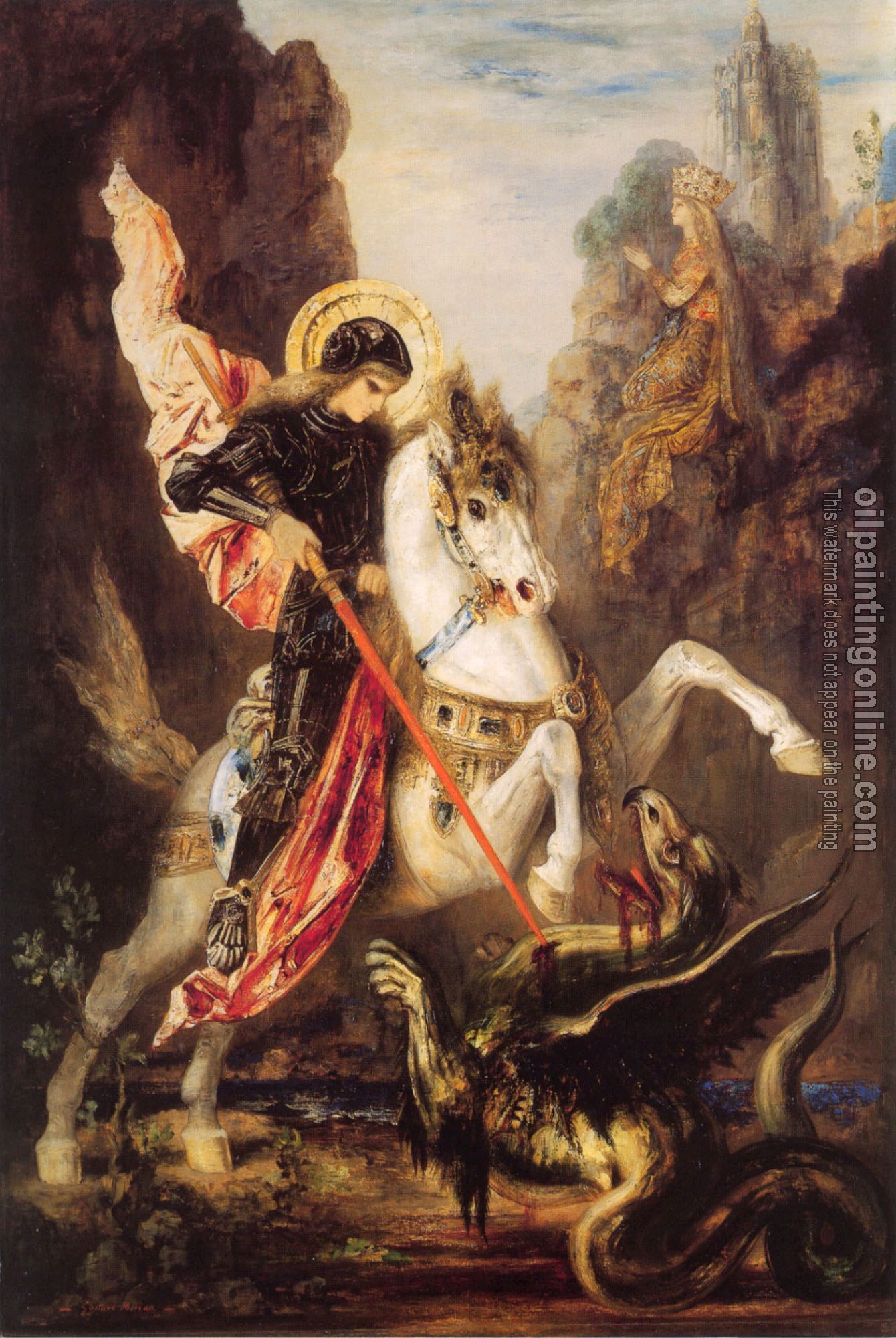 Moreau, Gustave - Saint George